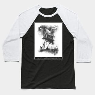 The Bone Mother Welcomes All Baseball T-Shirt